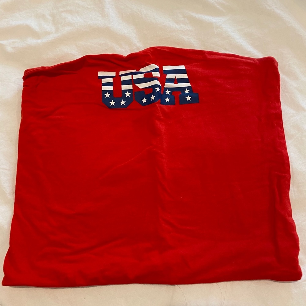 USA tube top.